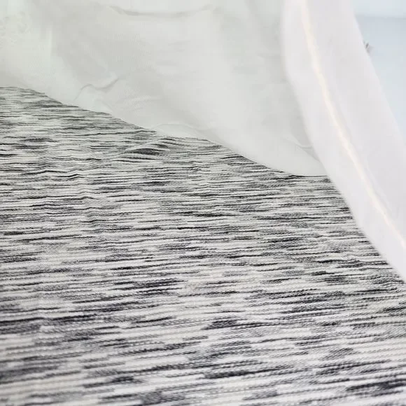 Lululemon Women's M Multicolor Stripe Beat The Heat Short Sleeve Mesh Back Shirt - Picture 6 of 13